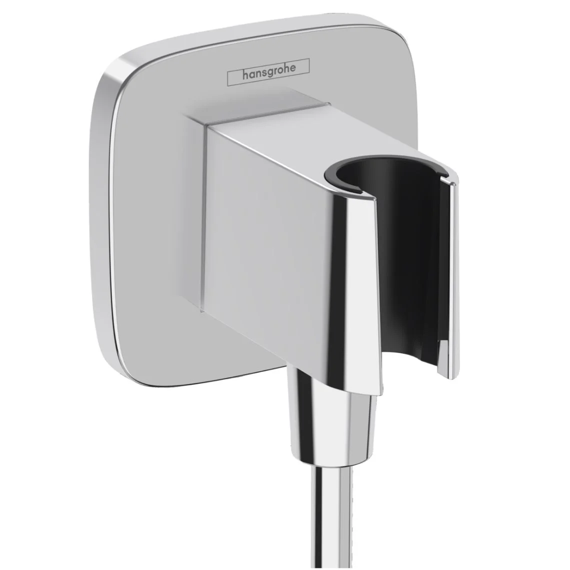 Шлангове підключення Hansgrohe FixFit Porter Q з тримачем, Chrome (26887000)