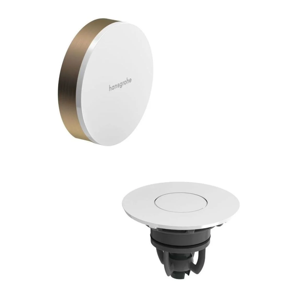Зовнішня частина Hansgrohe Flexaplus II до сифона на ванну, Brushed Bronze (58187140)
