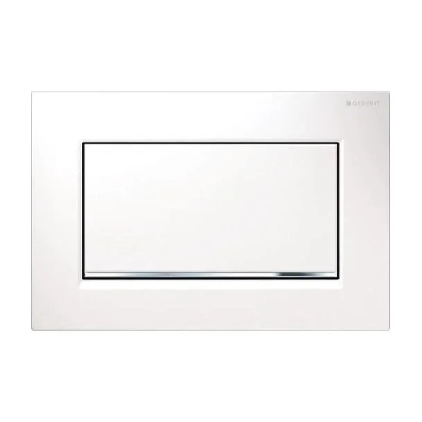 Змивна клавіша Geberit Sigma 30, білий/гленцевий хром (115.893.KJ.1)