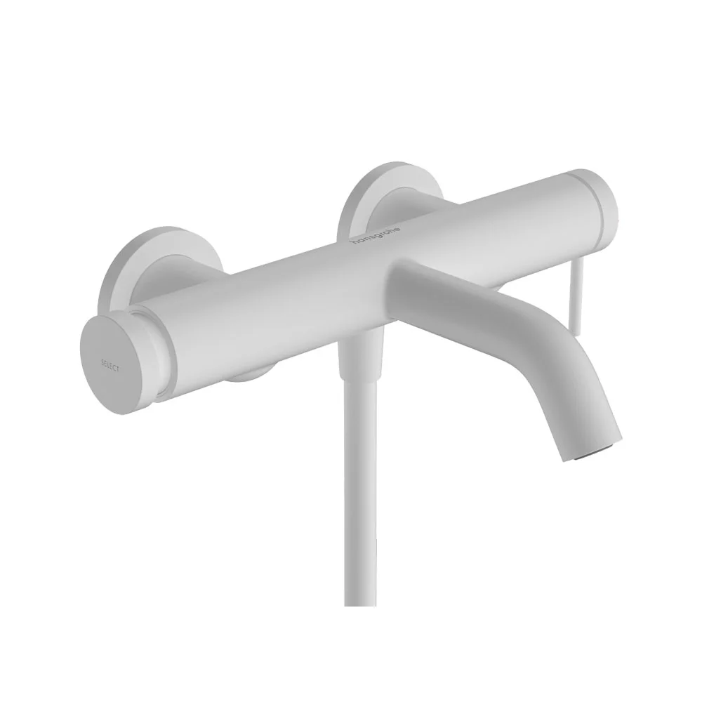 Змішувач Hansgrohe Tecturis S для ванни, Matt White (73422700)