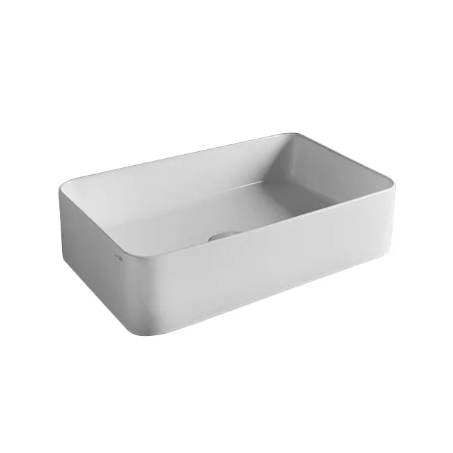 Умивальник на стільницю Nic Design Semplice 60х37х16 см, білий (001383003)