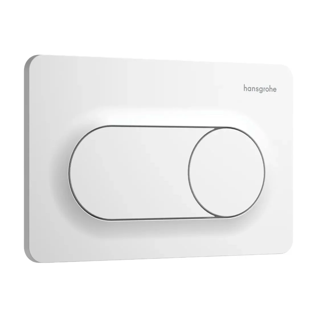 Клавіша змиву Hansgrohe iFrame Original S, Matt White (66002700)