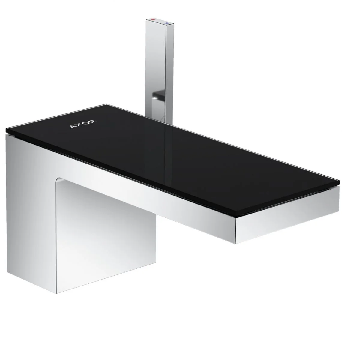 Змішувач для умивальника AXOR MyEdition 70, Chrome Black Glass (47010600)
