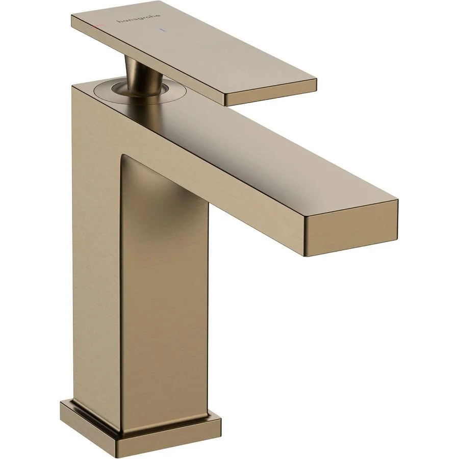 Змішувач для умивальника Hansgrohe Tecturis E 110 CoolStart без донного клапана, Brushed Bronze (73012140)