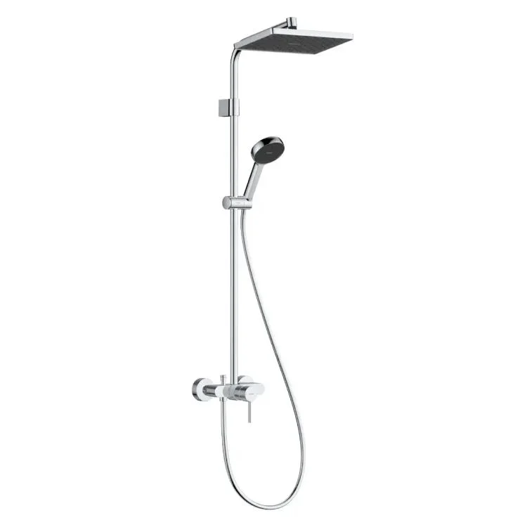 Душова система Hansgrohe Activera Q 290/180 1jet EcoSmart із змішувачем, Chrome (28747000)