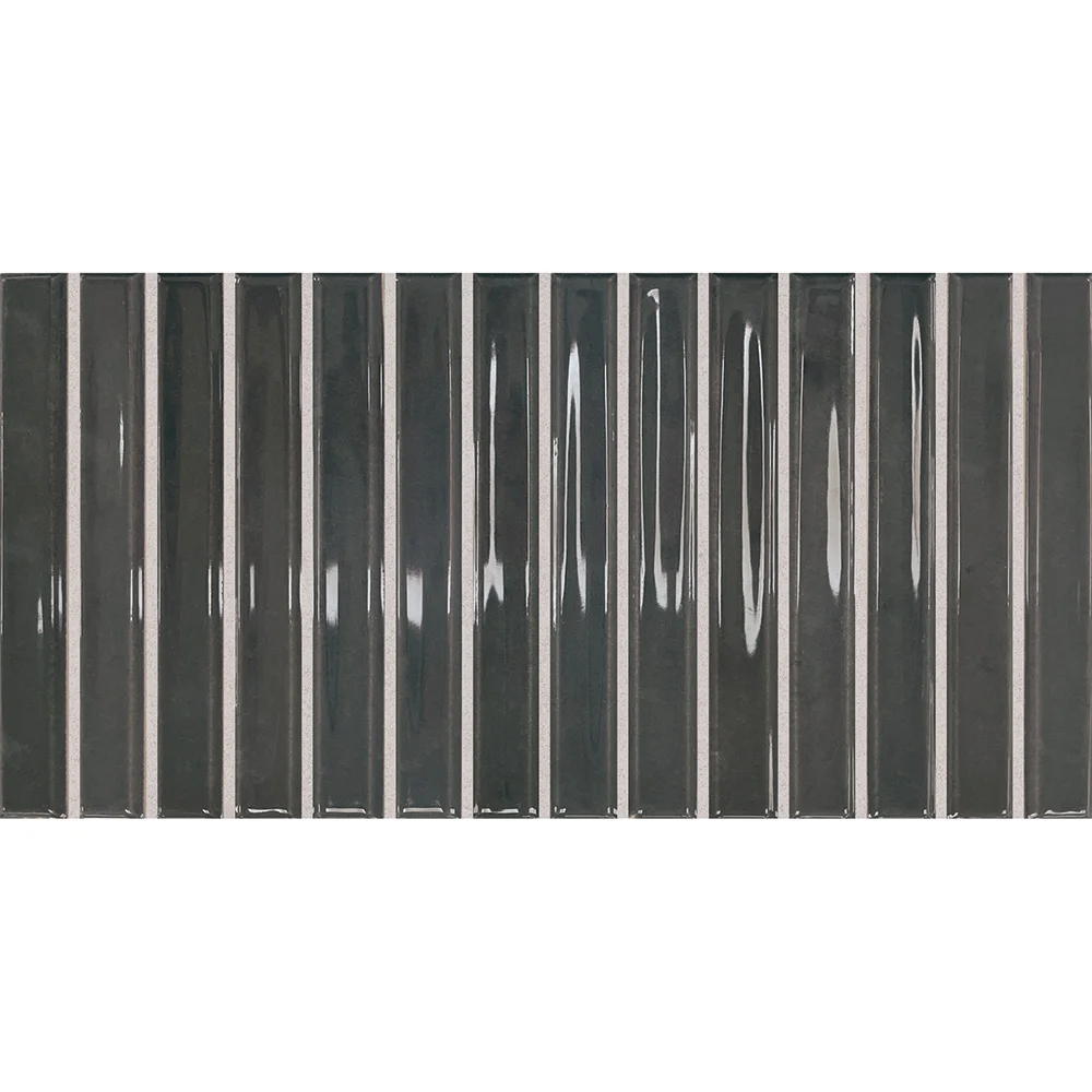 Плитка WOW Design, DNA Flash Bars Graphite 12,5х25 см (133477)