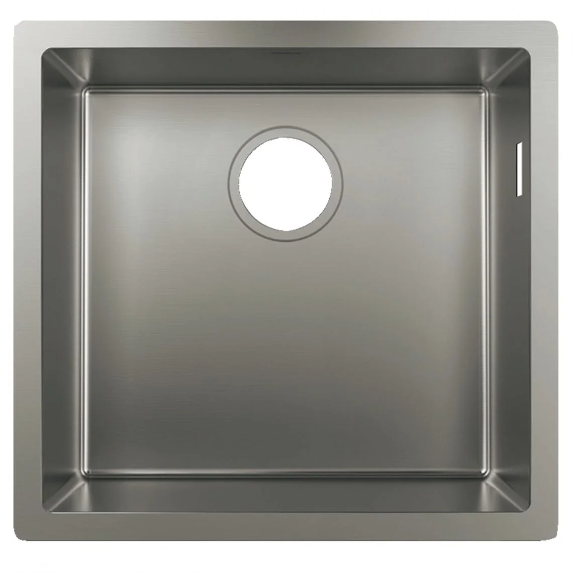 Кухонна мийка Hansgrohe S71 S719-U450 під стільницю 450х440, stainless steel (43426800)