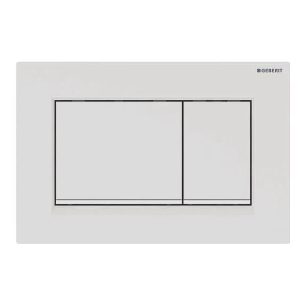 Кнопка змиву Geberit Sigma30, матовий білий (115.883.01.1)