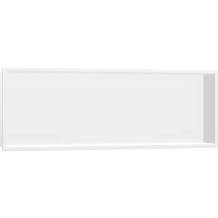 Настінна ніша Hansgrohe XtraStoris Original з інтегрованою рамкою 30х90х10 см, Matt White (56067700)