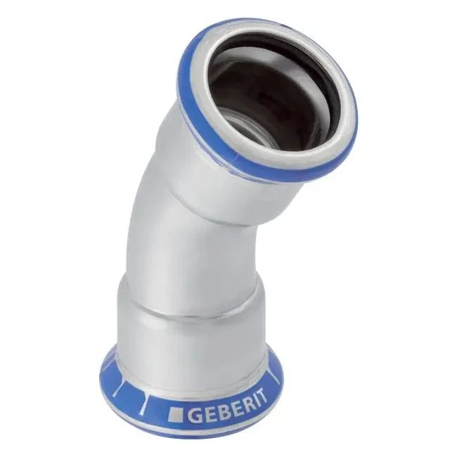 Відведення Geberit Mapress 30°, d=15мм, нержавіюча сталь (36123)