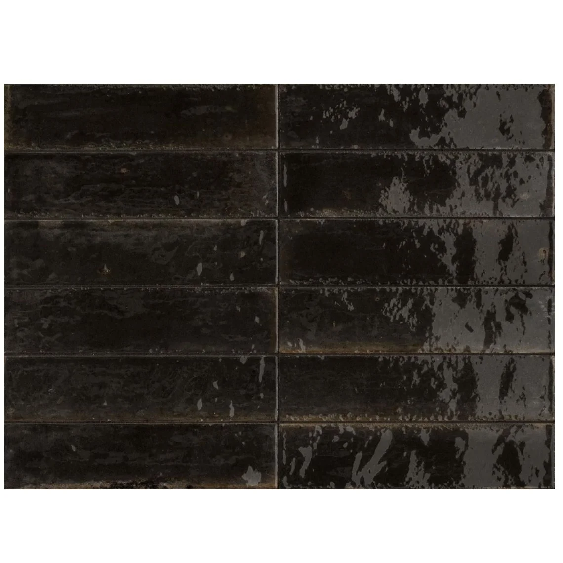 Керамограніт Marazzi Lume Black 6х24 10mm (M6RP)