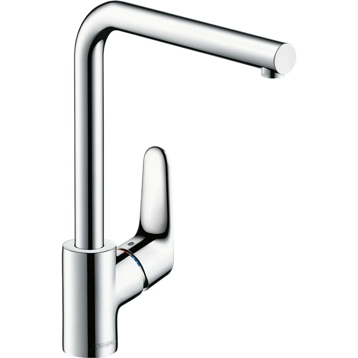 Змішувач для кухні Hansgrohe Focus 280 EcoSmart з поворотним виливом, хром (31827000)