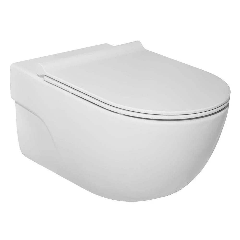 Унітаз підвісний Roca Meridian-N Rimless з кришкою (A34H240000)