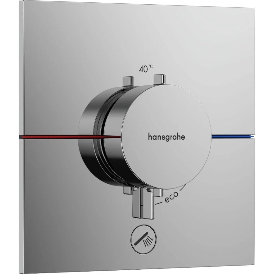 Термостат прихованого монтажу Hansgrohe ShowerSelect Comfort E HighFlow на 1 функцію, Chrome (15575000)