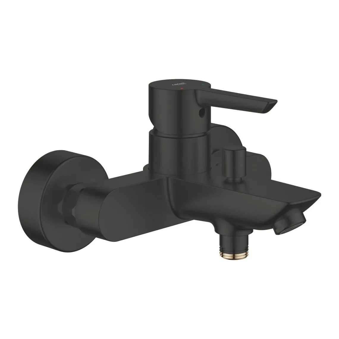 Змішувач для ванни Grohe Ozanne одноважільний, чорний матовий (1097972430)