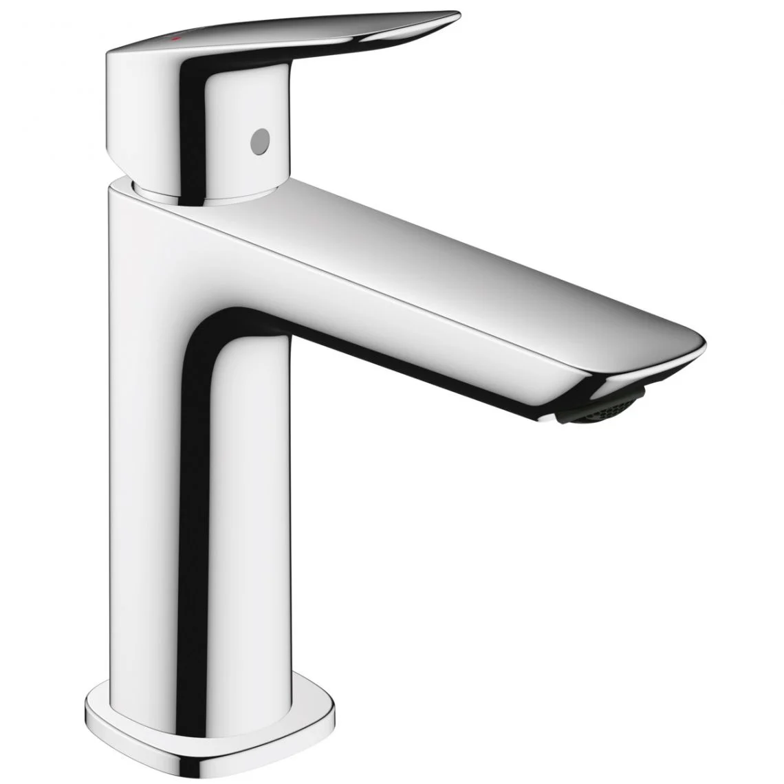 Змішувач для умивальника Hansgrohe Logis 110 з донним клапаном push-open, Chrome (71252000)
