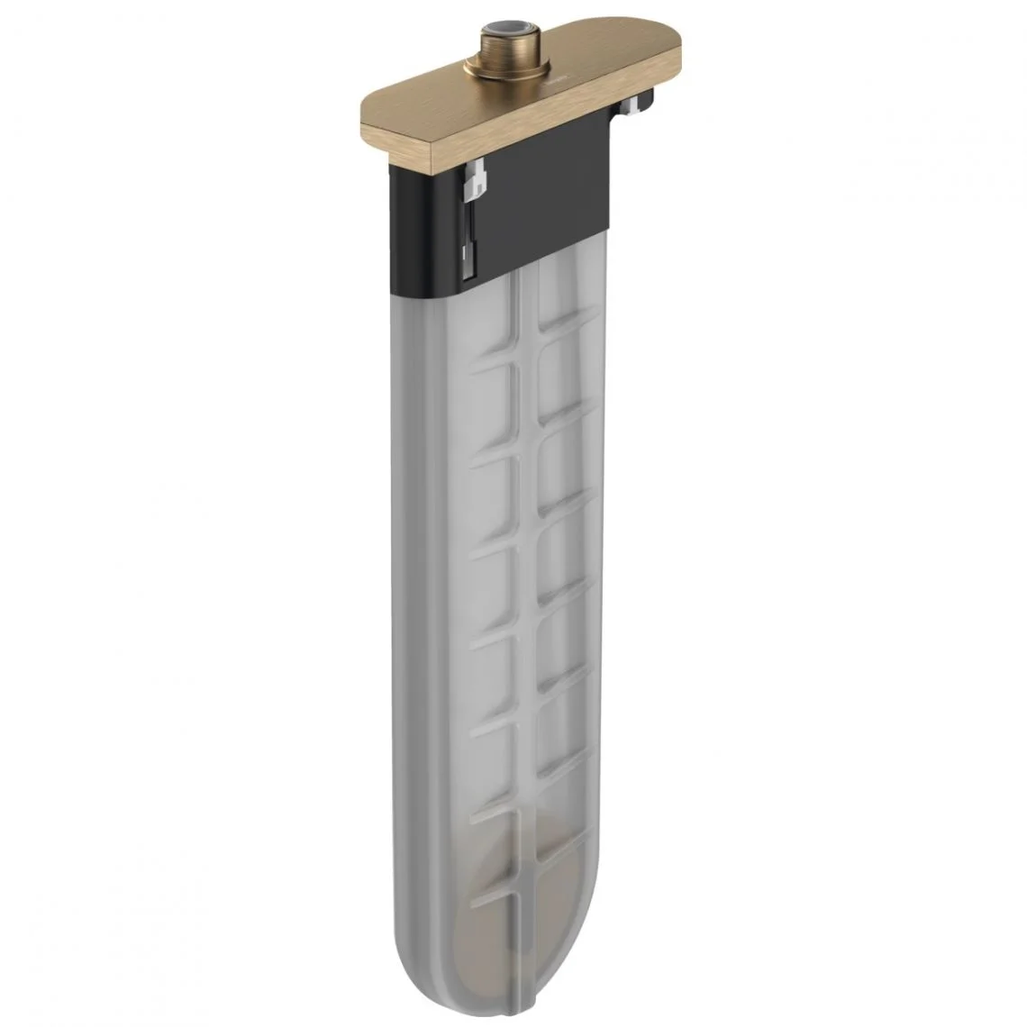Шланг для лійки Hansgrohe SBox Square 1,45 м виразний в борт ванни, Brushed Bronze (28010140)