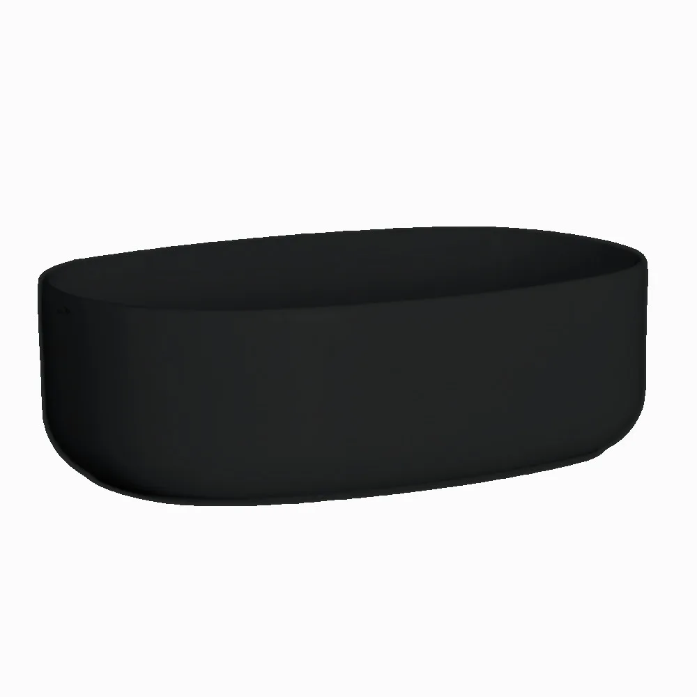 Умивальник на стільницю Nic Design Semplice 55х40х15 см, Antracite матовий (001376013)