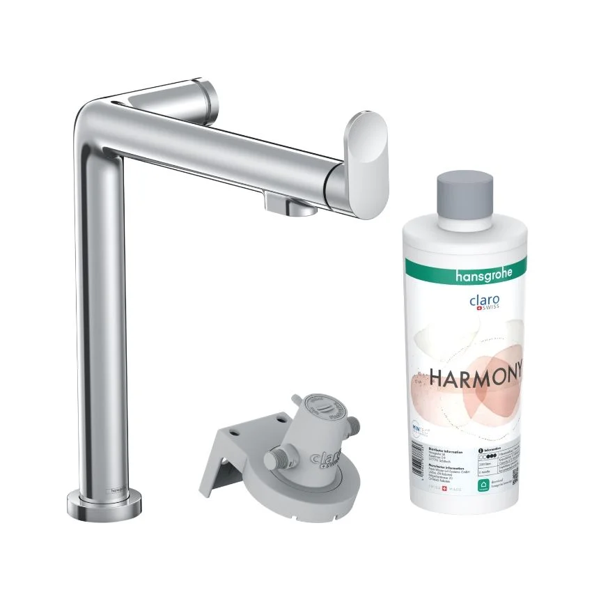 Змішувач кухонний Hansgrohe Aqittura M91 FilterSystem 240 1jet з картриджем Harmony, хром (76802000)
