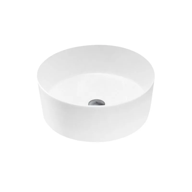 Умивальник на стільницю Nic Design Ovvio 45х16 см, білий глянець (001449001)