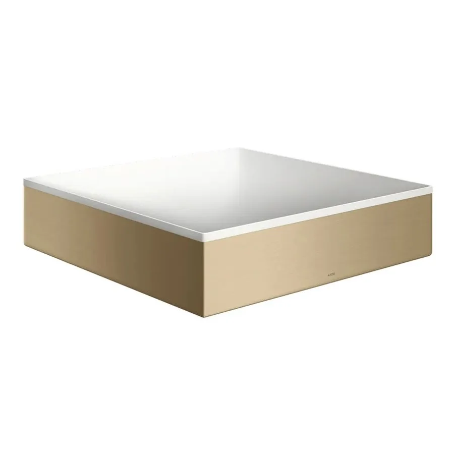 Умивальник на стільницю Axor Suite 400x400 мм, Brushed Bronze (42003140)
