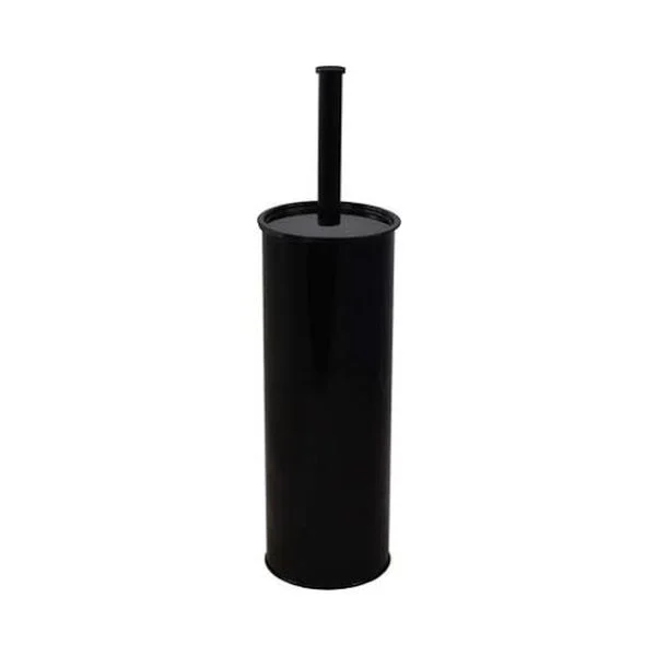 Щітка для унітазу NOFER з нержавіючої сталі, глянець, Black finish (09059.N)