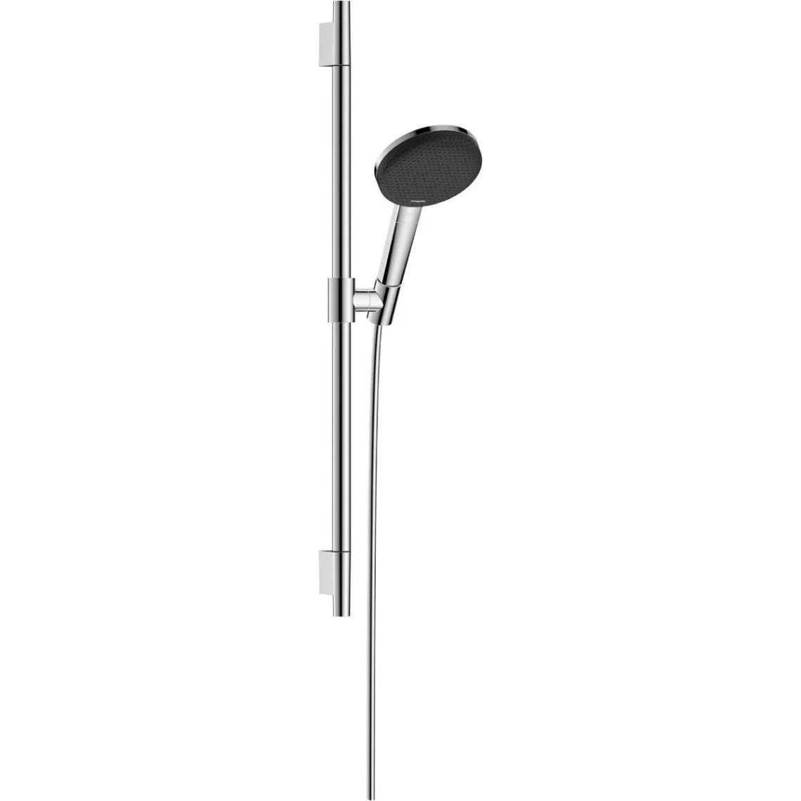 Душовий набір Hansgrohe Raindance Alive Select S 3Jet EcoSmart зі стійкою Unica S Puro 65 см, Chrome (24602000)