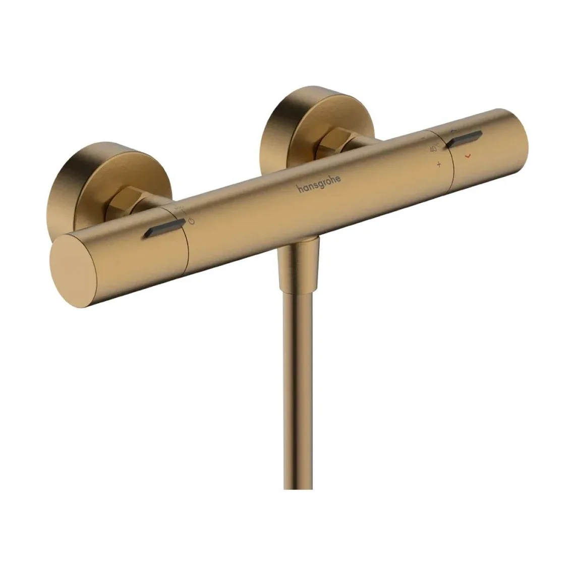 Змішувач для душу Hansgrohe Ecostat Fine з термостатом, Brushed Bronze (13324140)