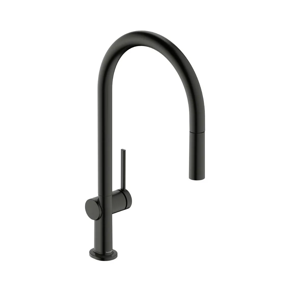 Змішувач для кухні Hansgrohe Talis 210 1jet з витяжним виливом, Brushed Black Chrome (72802340)