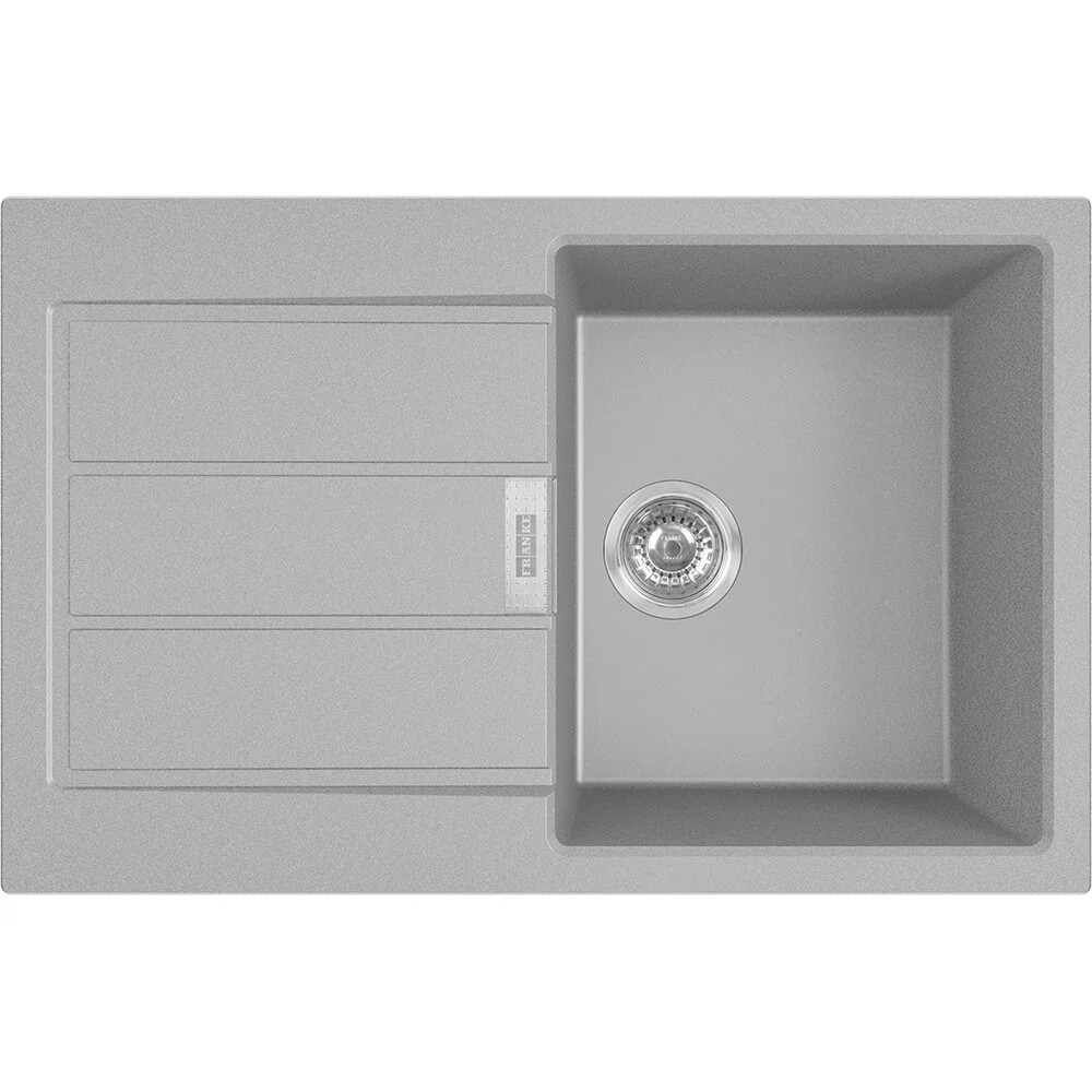Кухонна мийка Franke S2D 611-78, накладна, оборотна, 78x50, тектонайт сірий (143.0621.334)
