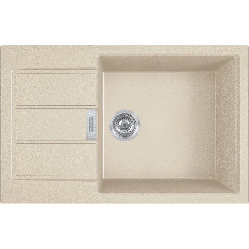 Кухонна мийка Franke S2D 611-78 XL, оборотна, накладна, 78x50, тектонайт бежевий (143.0671.747)