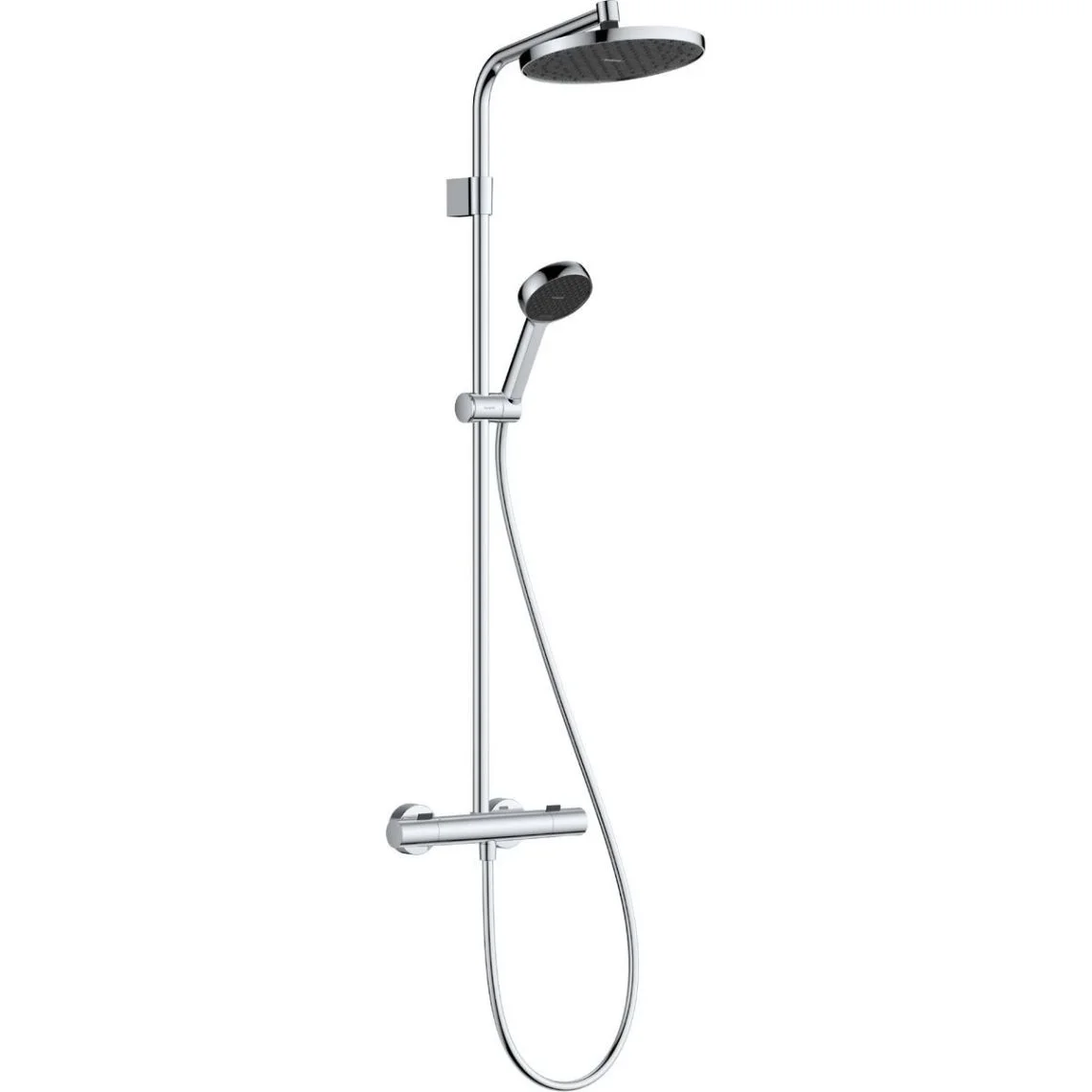 Душова система Hansgrohe Activera S 240 1jet EcoSmart Ecostat Fine Varia, Chrome (28078000)