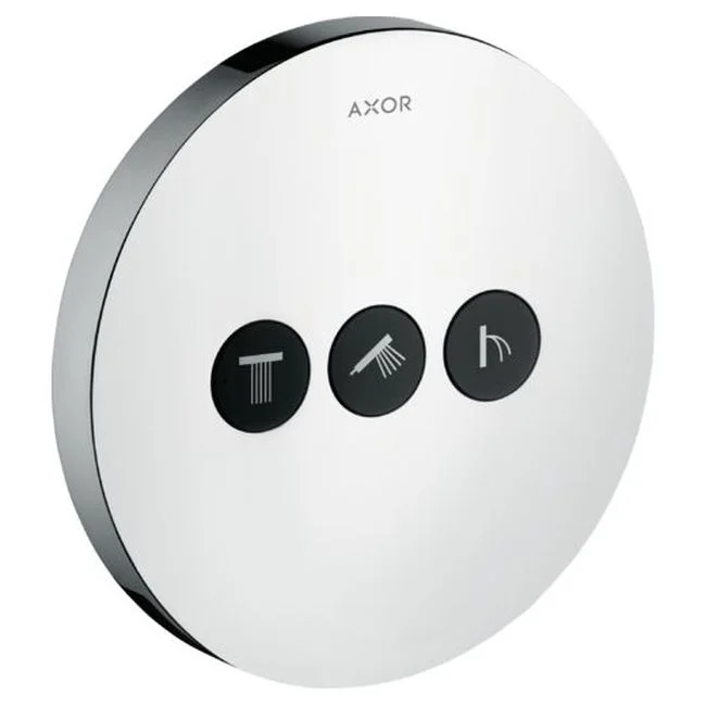 Запірно перемикаючий вентиль AXOR ShowerSelect S на 3 функції, хром (36727000)