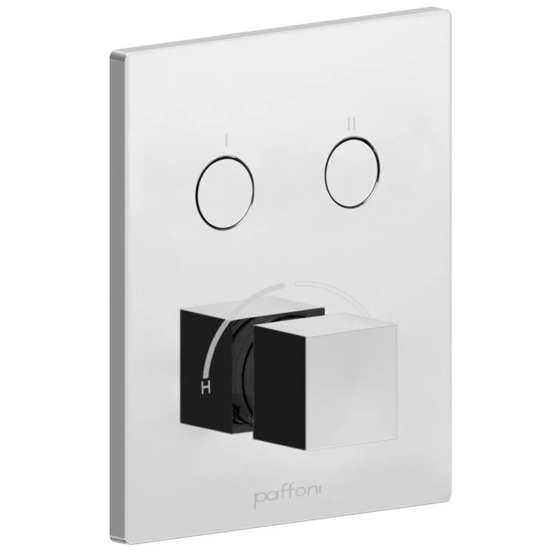 Змішувач для душу Paffoni Compact box прихованого монтажу (2 функції), хром (CPM518CR)