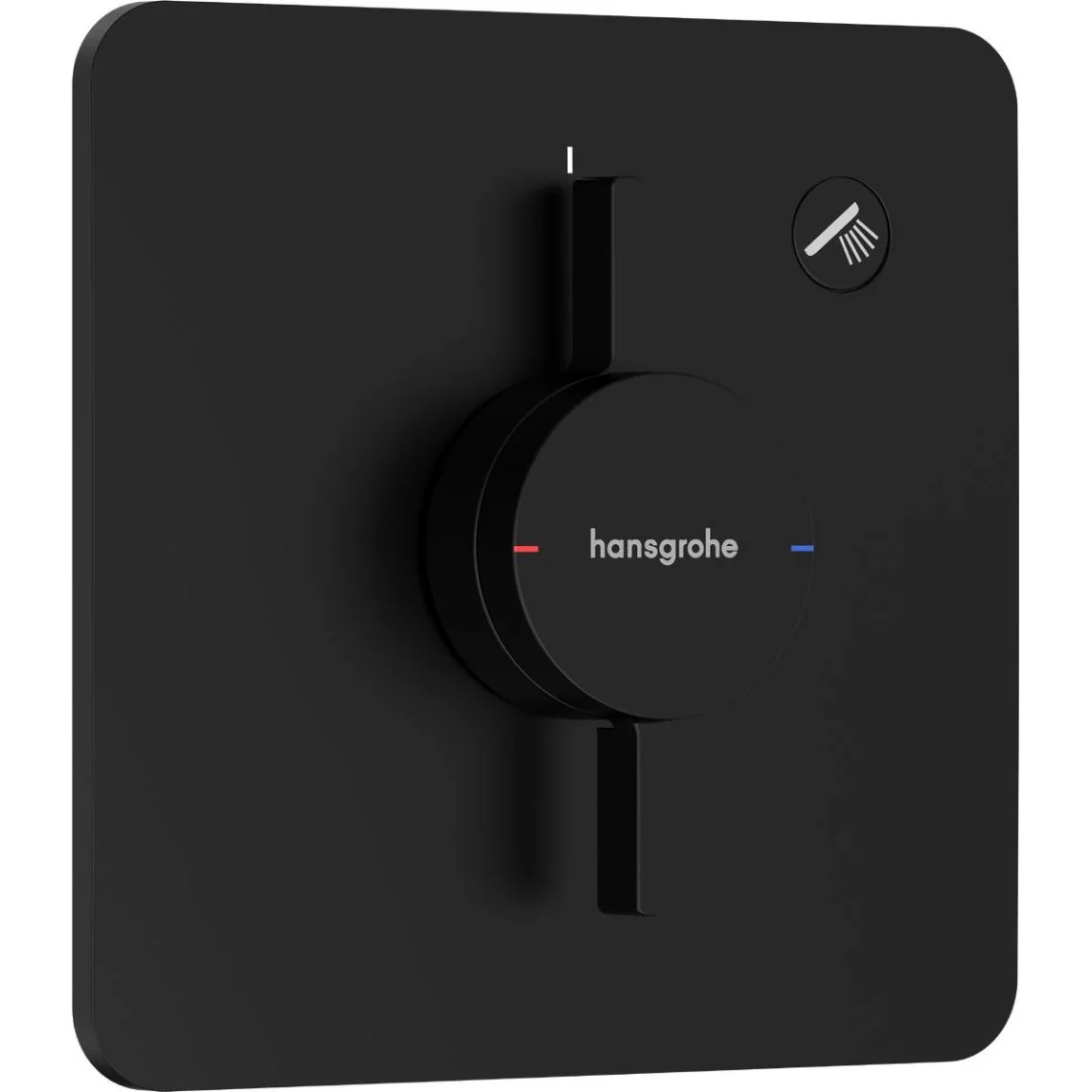 Змішувач прихованого монтажу Hansgrohe DuoTurn Q на 1 функцію, Matt Black (75614670)