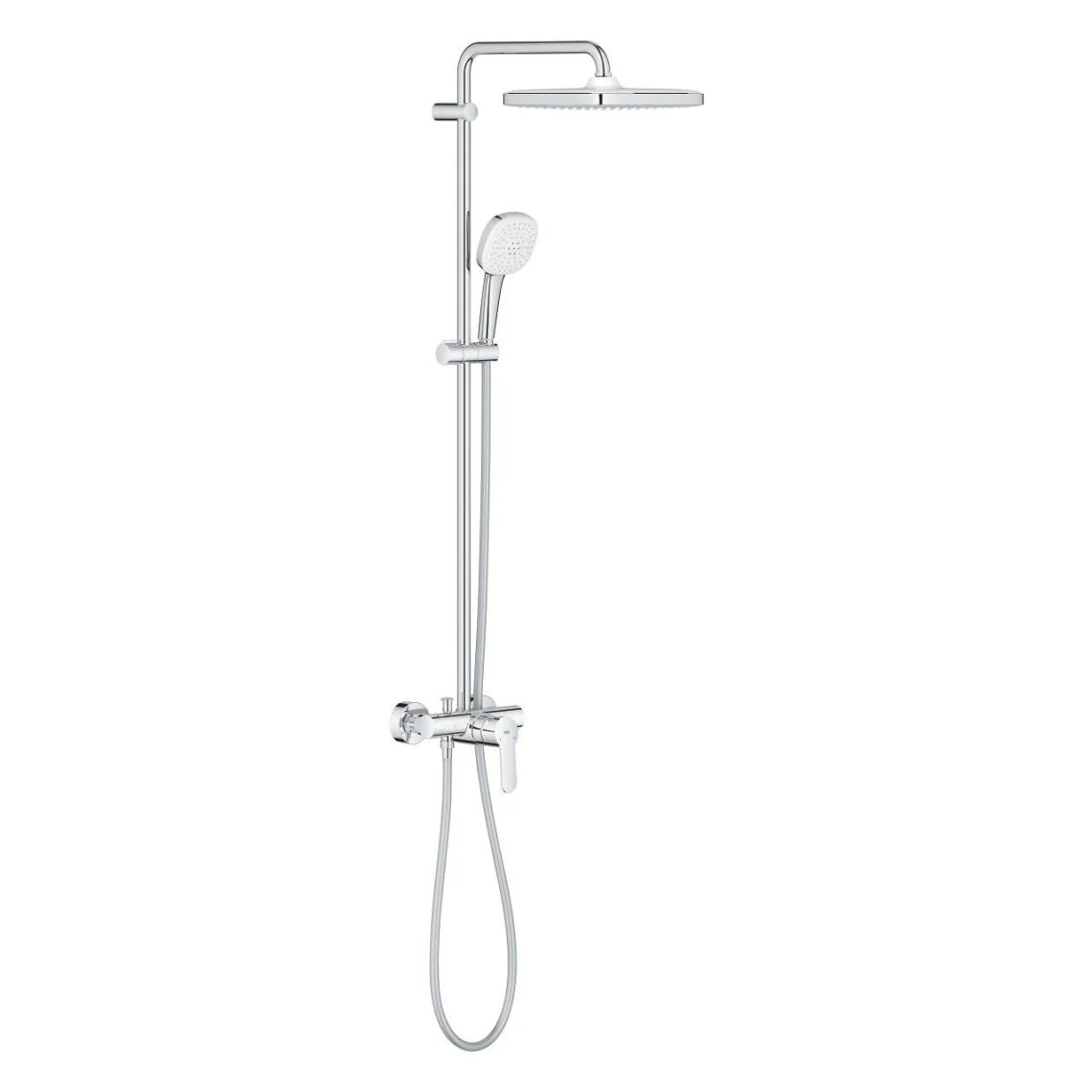 Душова система із змішувачем Grohe Tempesta Cube 250, хром (26692001)