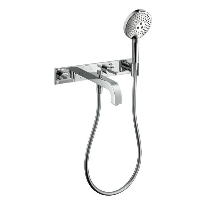 Змішувач настінний для ванни AXOR Citterio 222 Lever на 3 отвори, хром (39442000)