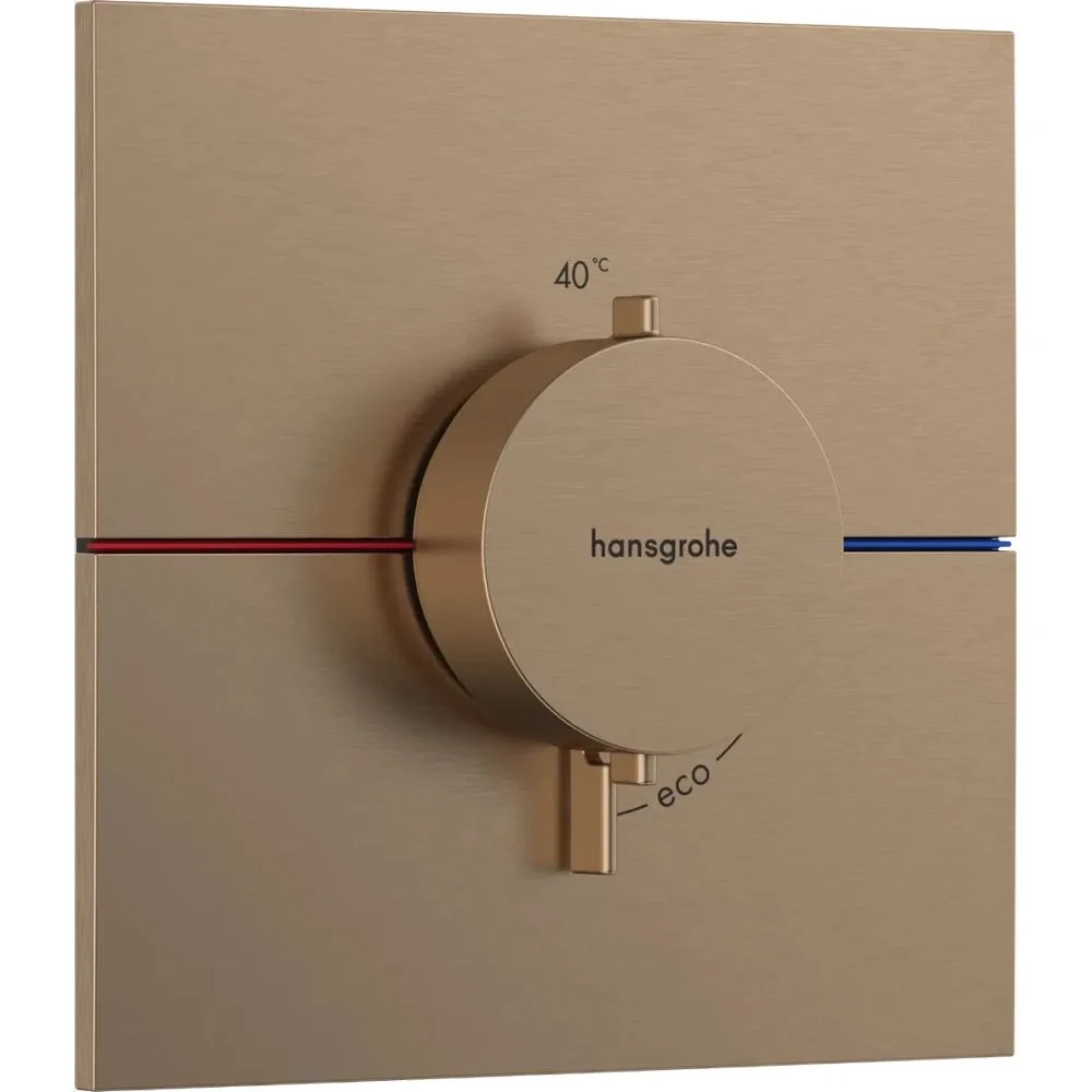 Термостат прихованого монтажу Hansgrohe ShowerSelect Comfort E HighFlow, Brushed Bronze (15574140)