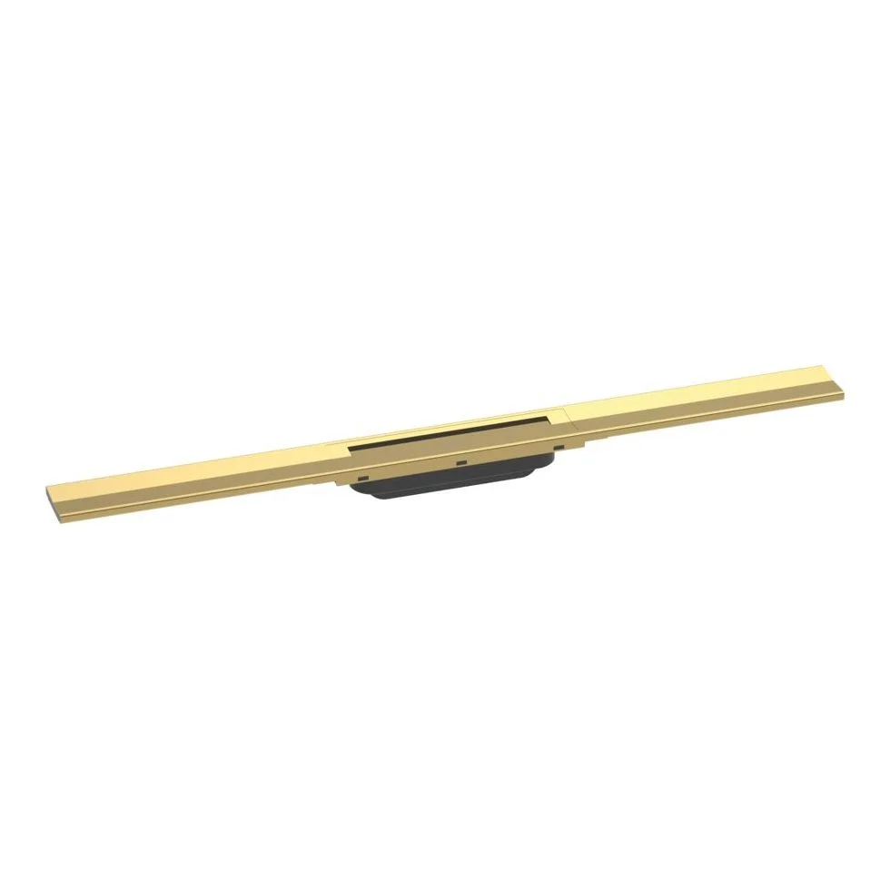 Верхня частина зливу для душу Hansgrohe RainDrain Flex для каналу 80 см, Polished Gold Optic (56044990)