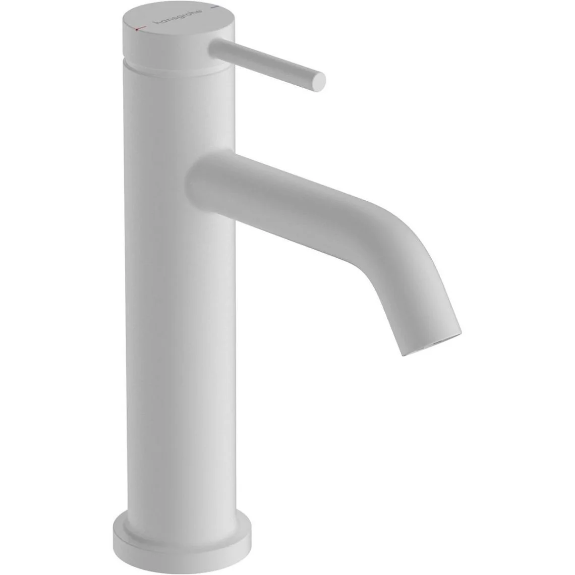 Змішувач для умивальника Hansgrohe Tecturis S 110, Matt White (73310700)