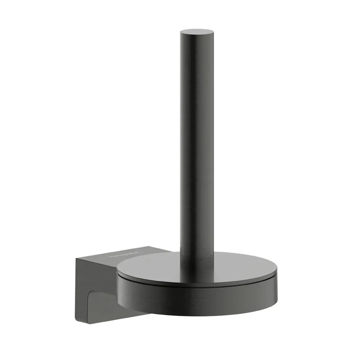 Утримувач туалетного паперу Hansgrohe AddStoris S, запасного рулону, Brushed Black Chrome (41786340)