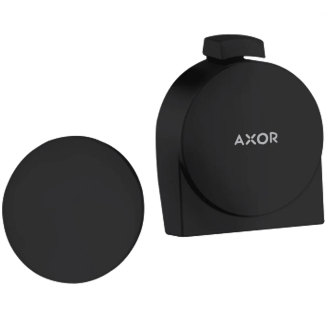 Зовнішня частина до сифона AXOR Exafill S Finish з наповненням, Matt Black (58304670)