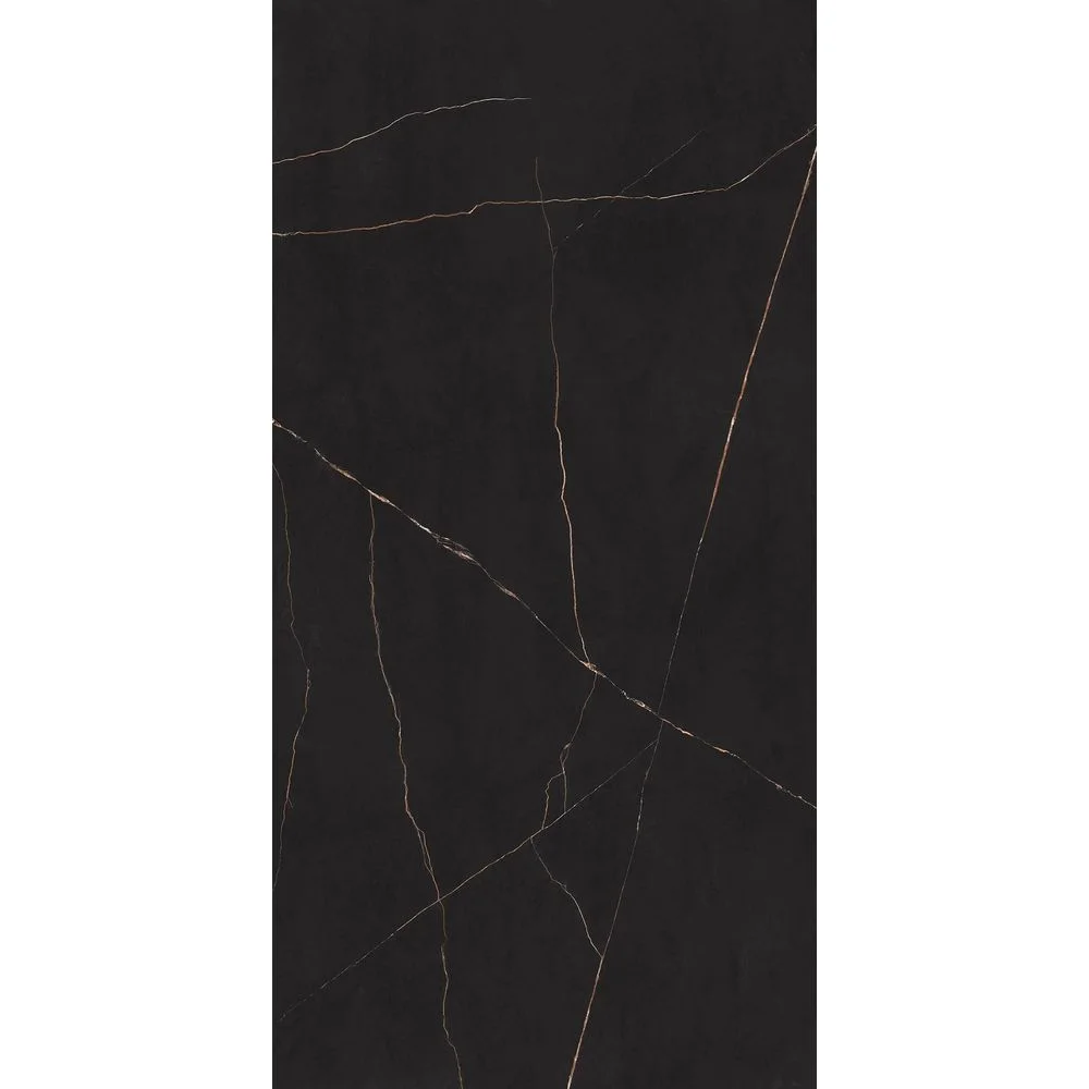 Керамогранітна плита для стільниць Atlas Concorde Plan, Black Atlantis Silk 162x324 см 12 мм ST (A8XV)