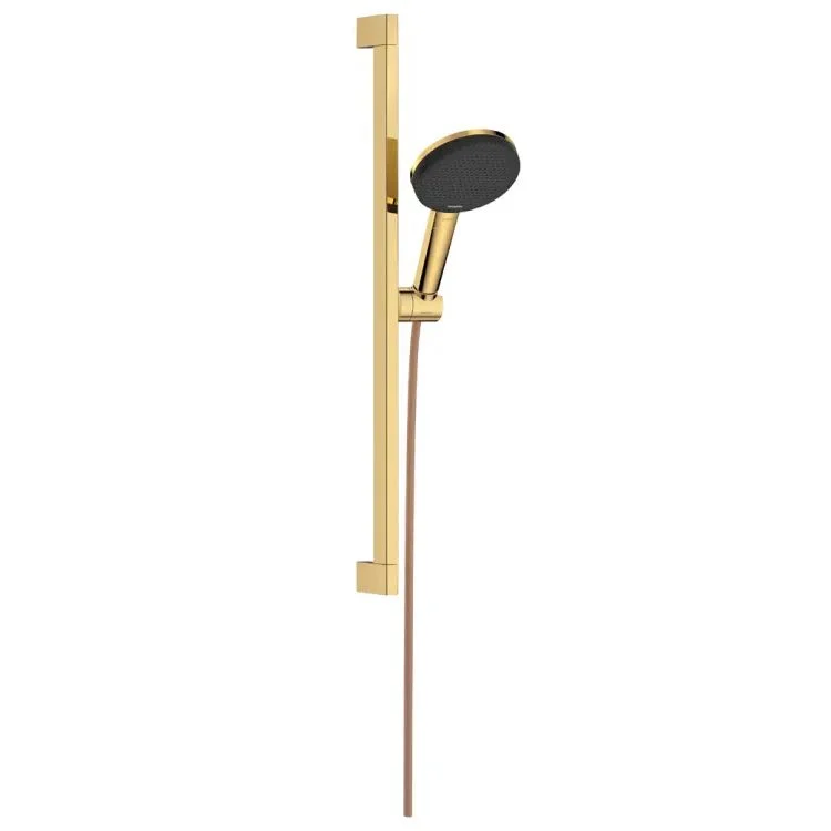 Душовий набір Hansgrohe Raindance Alive Select S 3Jet EcoSmart 65 см E, Polished Gold Optic (24600990)