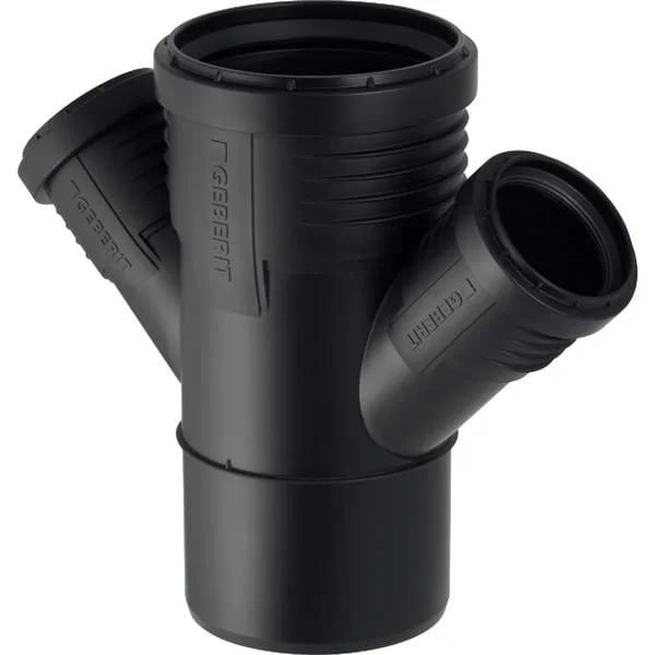 Хрестовина Geberit Silent-PP 45 ° d 90/50/50 (390.469.14.1)