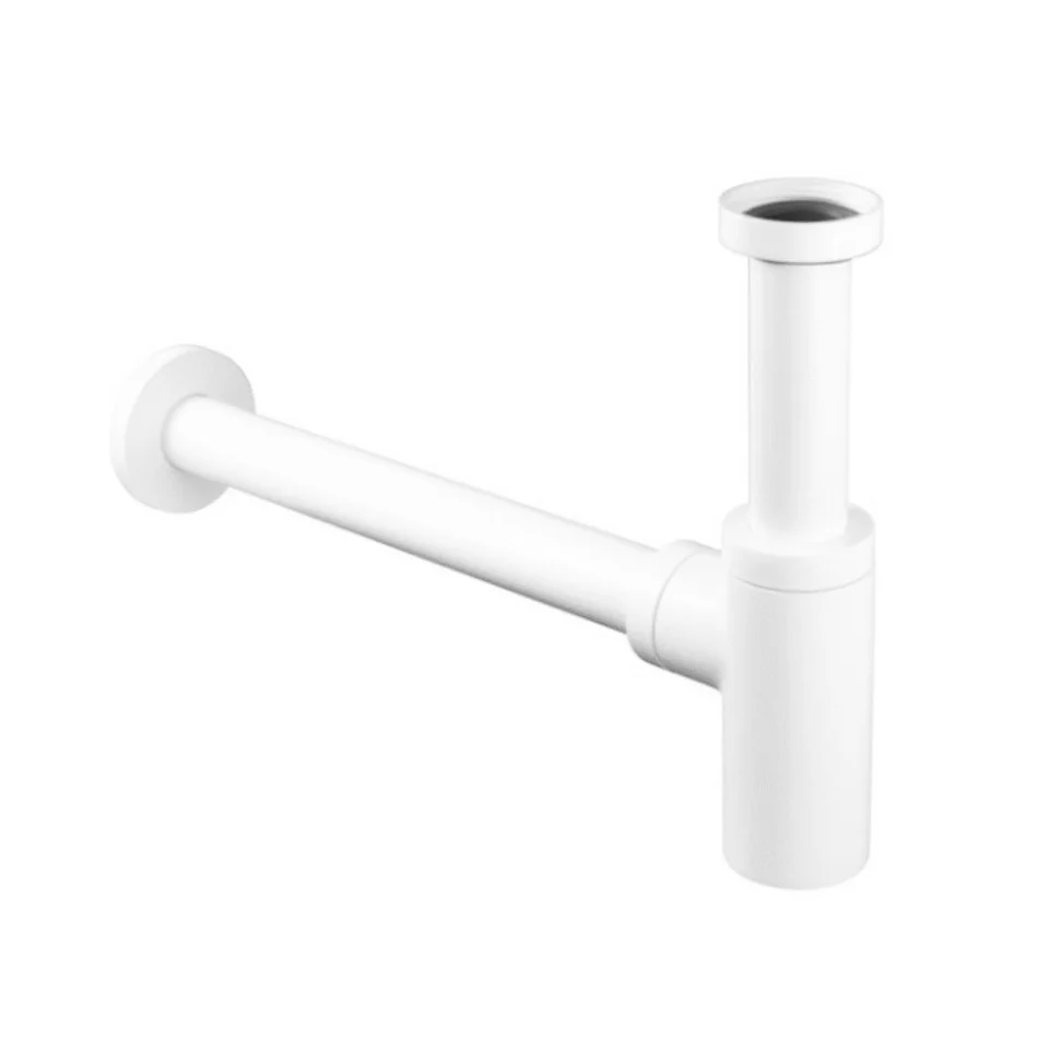 Сифон для умивальника Paffoni Light, білий матовий (ZACC240BO)