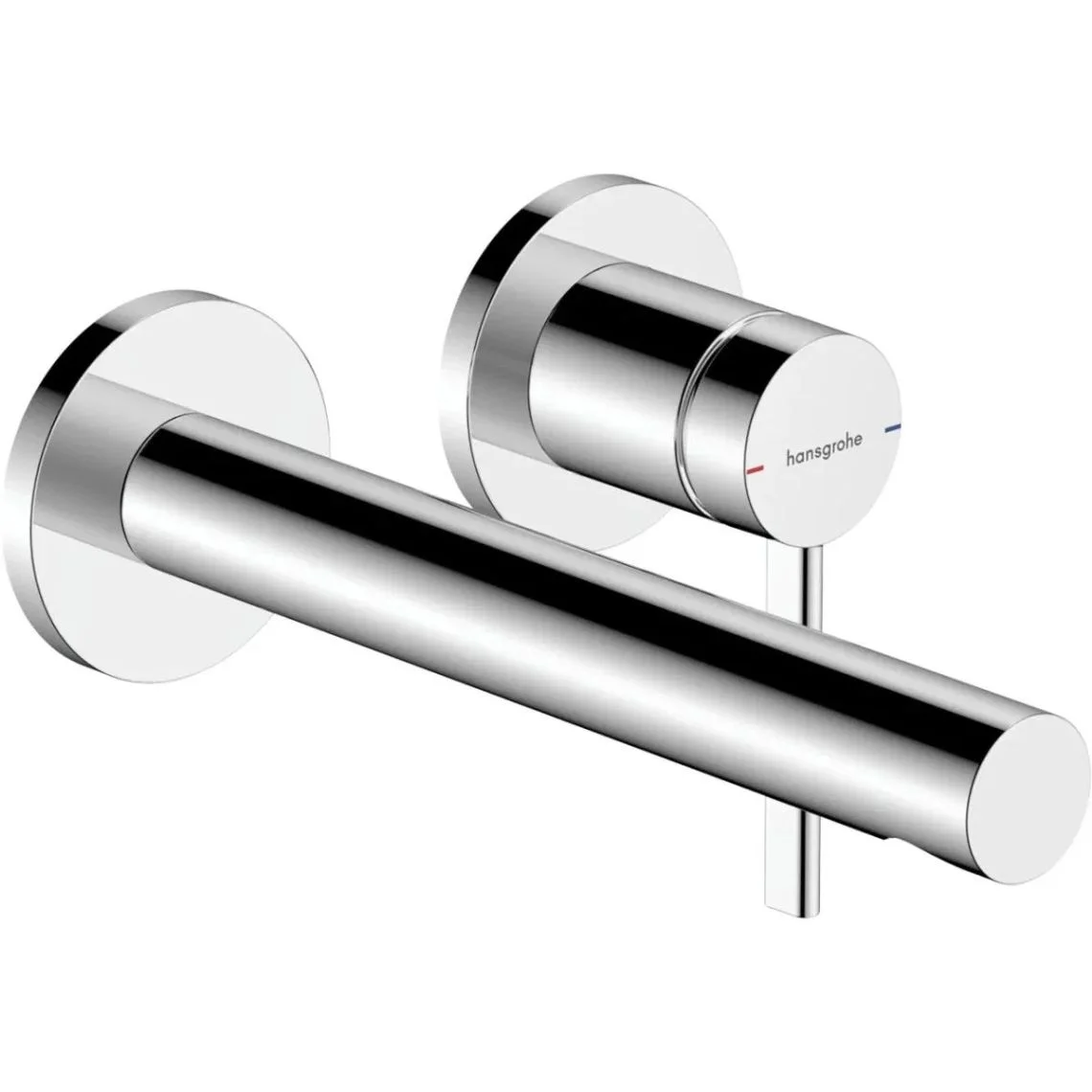 Змішувач для умивальника Hansgrohe Zesis S зі стіни прихований монтаж 194 мм, Chrome (74750000)