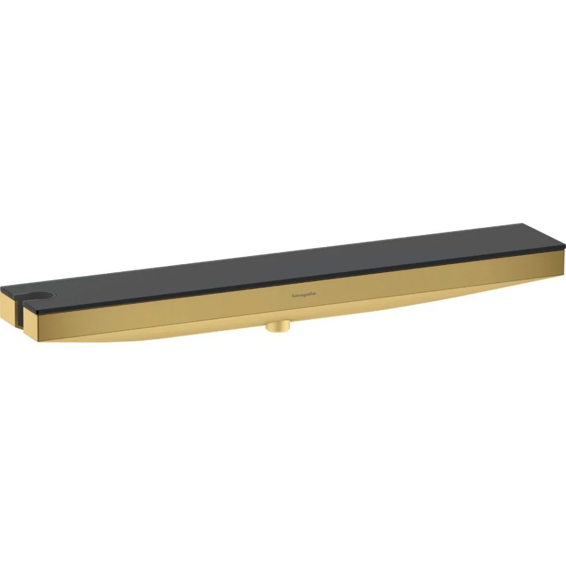 Шлангове підключення Hansgrohe Porter 500 Rainfinity з поличкою L, Polished Gold Optic (26843990)