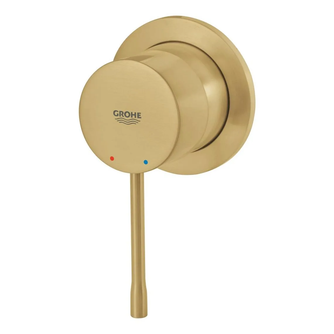 Змішувач для душу Grohe Essence одноважільний, прихованого монтажу, брашироване золото (29197GN0)