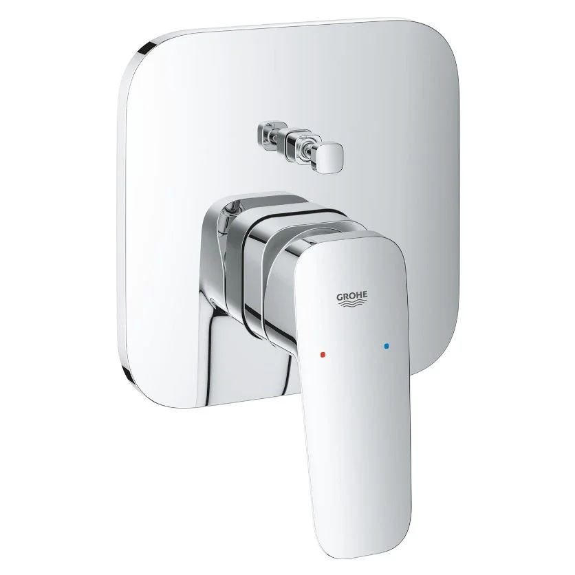 Змішувач для душу Grohe Cubeo одноважільний з перемикачем на 2 положення, хром (1017780000)